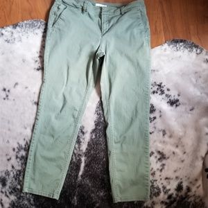 Ann Taylor Loft Soft Green Pants- 8P